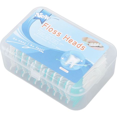 Brosse Interdentaire Jetable à Tête Souple en Silicone, Portable avec Étui - 200 Pièces Vert Menthe pour Soins Bucco-dentaires (1/5)