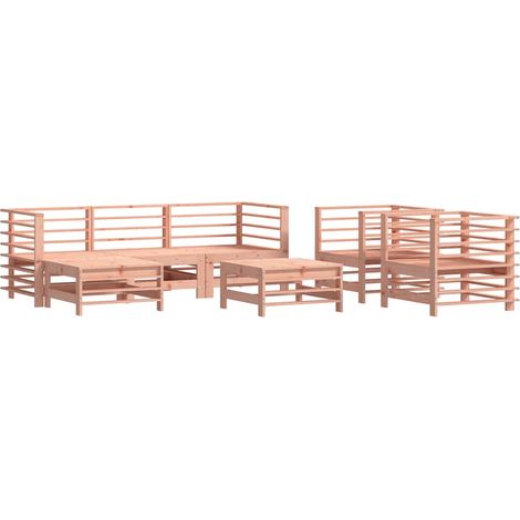 Maison Exclusive - Set Salotto da Giardino 7 pz in Legno Massello di Douglas (1/5)
