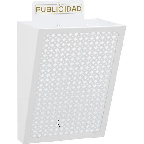 Panier Publicitaire Arregui E2304 Panier Publicitaire Robuste En Acier Blanc - Arregui