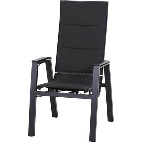 Siena Garden Relax Move Sessel Milano anthrazit/Ranotex® grau Gartenstuhl (1/5)