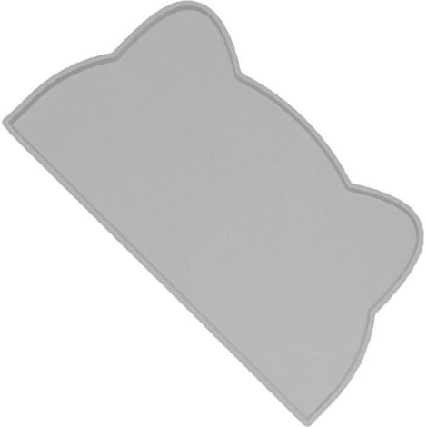 Tapis de Protection pour Gamelle de Chat et Chien, Napperon Antidérapant Anti-éclaboussures, Doux Plateau d'alimentation pour Animaux de Compagnie (1/5)
