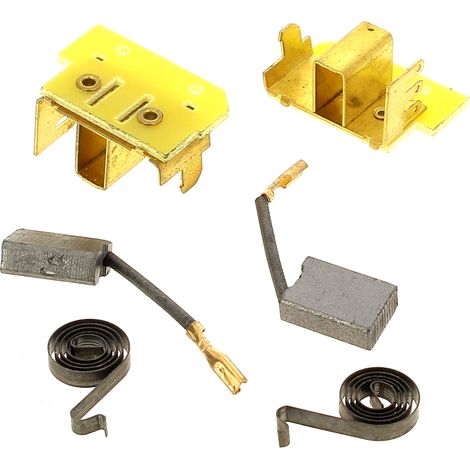 Charbons + ressorts + supports ( par 2) - tronconneuse florabest