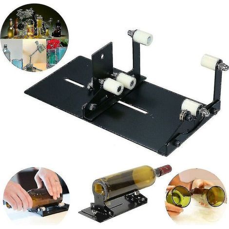 Coupe-bouteille professionnel, kit d'outils de coupe de bouteille de vin coupe-verre (1/5)
