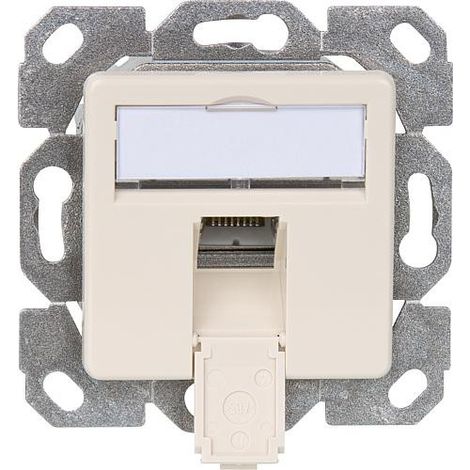 Boite de raccordement AMJ45 8 encastré/50 blanc perle RAL1013 1 piece BG (1/3)