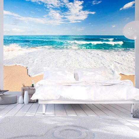 Papier peint par la mer - 150 x 105 cm (1/4)