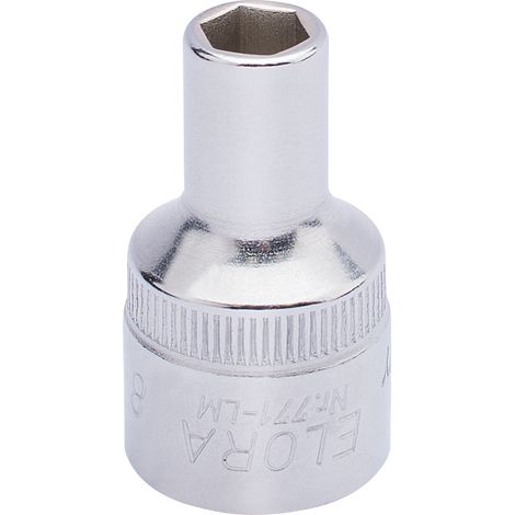 Draper 771-LM 8mm (5/16 inch) Square Drive Elora Hexagon Socket for Precision Mechanical and Automotive Applications (1/5)