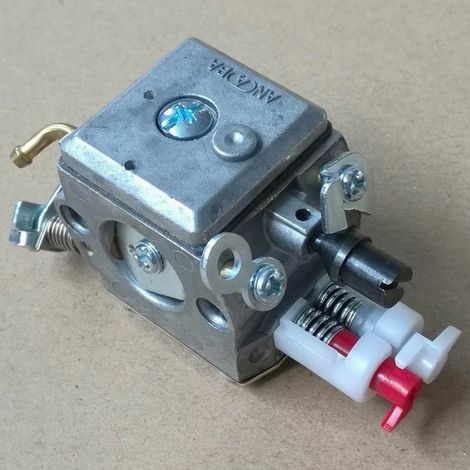 Le carburateur ZAMA 503 28 18-12 convient aux ensembles de carburateurs de tronçonneuses Huswa 340/345/350/353/357/359. (1/4)