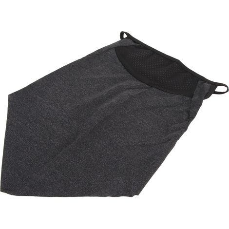Foulard de protection solaire VTT multifonction, cache-cou triangulaire respirant pour cyclisme, gris (1/5)