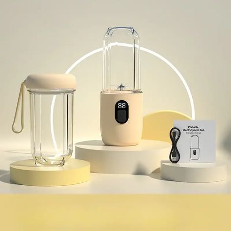 Neuer High-End-Entsafter für den Heimgebrauch, tragbarer, per USB aufladbarer Entsafter, multifunktionaler Reisebecher für unterwegs