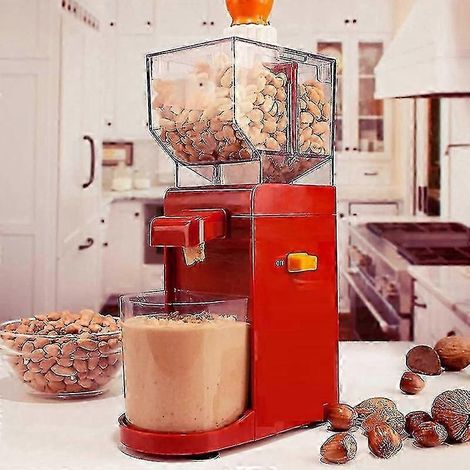 Machine électrique à beurre de cacahuète, broyeur à noix pour sauce au sésame, machine de broyage automatique, fo