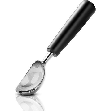 Grandes cuillères à glace avec poignée en caoutchouc antidérapante --- (1/5)