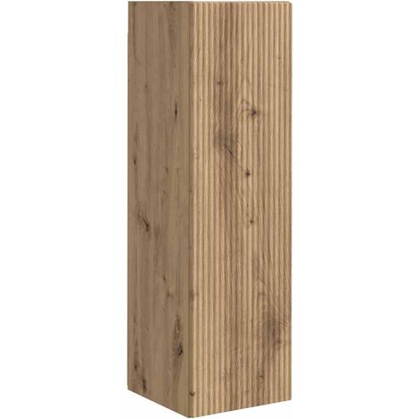 Maison Exclusive - TV-Wandschrank Kunsthandwerk Eiche 30 x 31 x 1