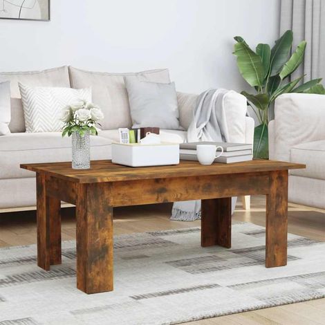 Couchtisch Räuchereiche 100x60x42 cm Holzwerkstoff