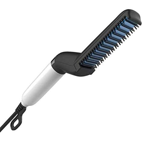Tragbarer schneller Bartglätter, multifunktionaler Haarkamm, schneller Haarstyler für Männer