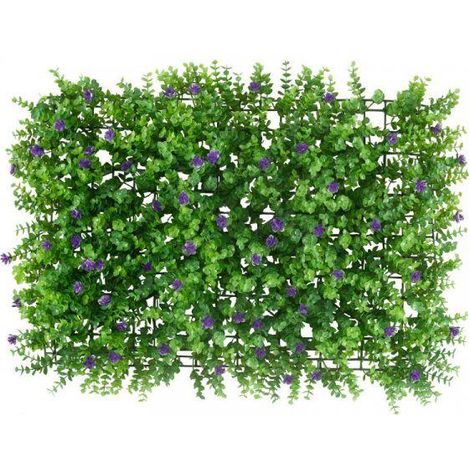 Smart Garden 60 x 40cm Boxwood Leaf Screening Panel Wall Cover Faux Trellis Mat