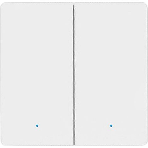 Interrupteur mural intelligent Tuya Smart Switch Zigbee conforme à la norme européenne, alimentation monophasée, contrôle horaire via application, commande vocale - JBMEDIA (1/4)
