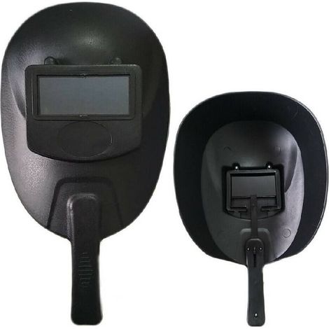 TrAdE Shop Traesio - Maschera Per Saldatura Casco Per Fabbro Protezione A Cristalli Liquidi Lavoro - (1/3)