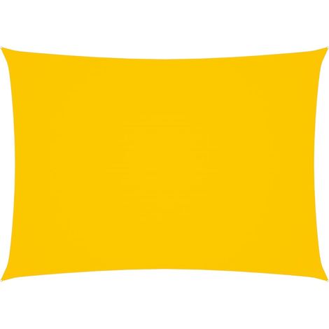 Telo parasole in tessuto Oxford rettangolare 2 x 4 m giallo 020009609