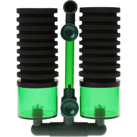 Filtre biochimique à éponge pour aquariums, ultra-silencieux, pompe à air pour aquariums, éponge biologique - AquaForge