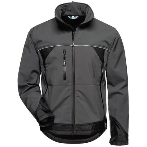 Softshelljacke BETA Gr.L grau/schwarz ELYSEE (1/4)