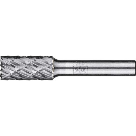 PFERD TOOLS Hartmetall Hochleistungsfrässtift CAST Zylinder ZYAS stirnverzahnt Ø 12x25mm Schaft-Ø 8mm für Gußeisen (1/5)