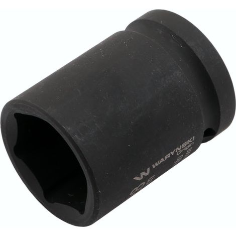 Vaso de impacto hexagonal 3/4". 24 mm. CrMo. DIN 3129. Waryński (1/3)
