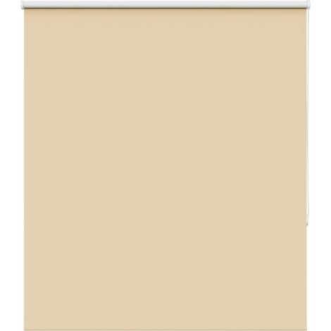 Verdunkelungsrollo Beige 120x150 cm Stoffbreite 116,6 cm