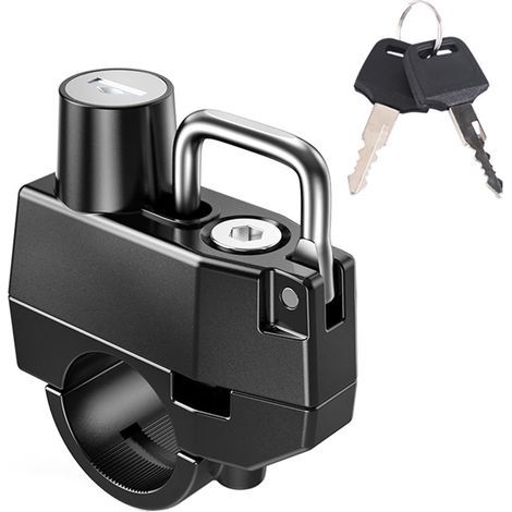 Set mit 2 Fahrradhelmschlössern, Motorradhelmschlössern, Zubehör für E-Motorradhelme (1/5)