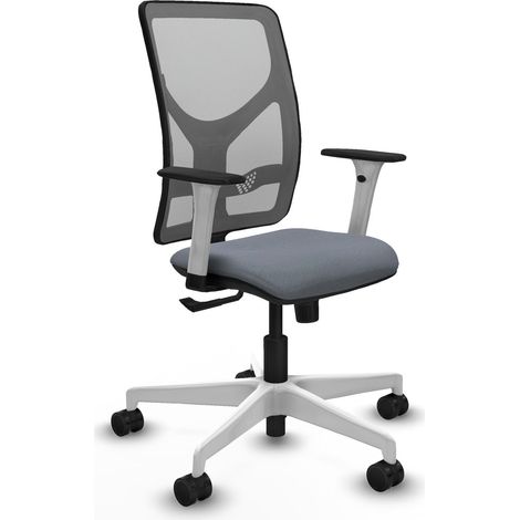 Chaise de bureau piqueras y crespo Motilla blanc bois (1/2)