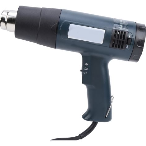 Pistolet à air chaud professionnel GJ-3A 1600 W à température réglable, outil industriel, prise 220 V.