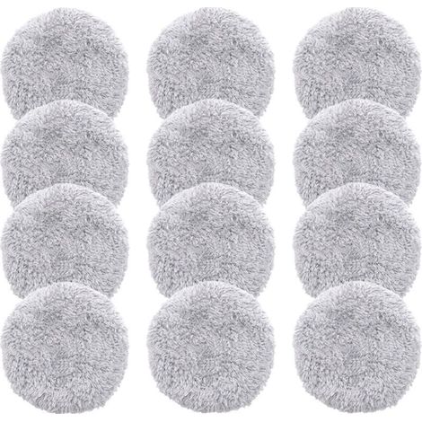 Lot de 12 Lingettes pour Robot Lave-Vitre, Accessoire Nettoyage Humide, Compatible Pièces Rechange (1/4)
