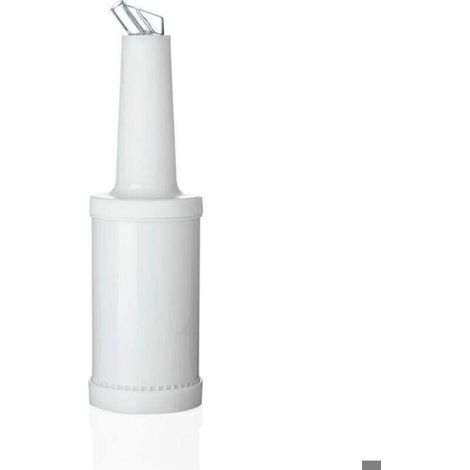Bec verseur gradué - - Polypropylène - 1 L - Blanc - H 320 mm - Ø 90 mm - Base amovible - 4 pièces (1/2)