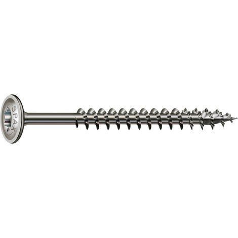 Spax 6x80 A2 Tellerkopf T-Star Plus T30 Vollgewinde 100St (1/5)