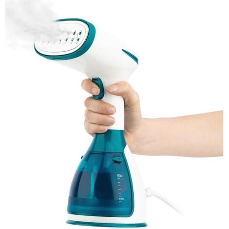 Défroisseur à main 1500W – Débit vapeur 32 g/min – Réservoir 280 mL – Prêt en 30 sec – Design ergonomique – Weasy