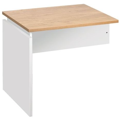 Retour de bureau Ineo chêne clair L 80 cm - Maxiburo (1/2)