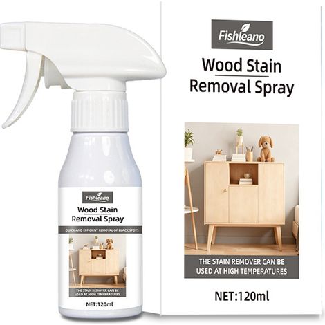 Nettoyant pour bois FISHLEANO, nettoyant pour meubles et armoires en bois massif, nettoyage du bois (1/2)