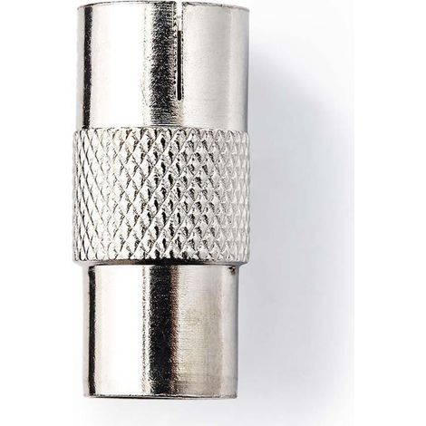 Adaptador de antena y satelite iec coaxial hane iec coaxial hona placas de niquel 75 ohmios rak metales plata 1 plata sobre