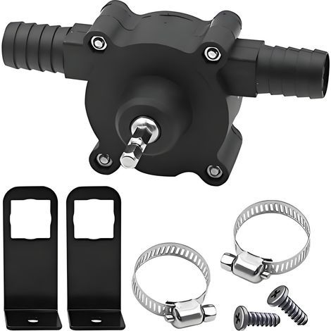 Taladros eléctricos, bombas de transferencia de líquidos, minibombas manuales autoarrancables y sistemas de bombeo rápido para agua, gasolina y diésel. (1/5)