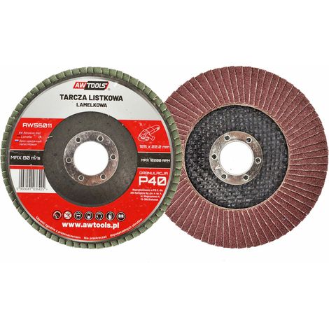 Disco lamellare Awtools 125 mm P 120