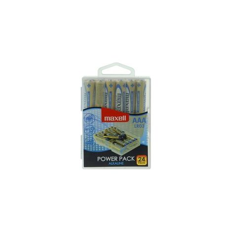 AR0395 - MAXELL - Pack de 24 Piles LR3 Boite Pl…