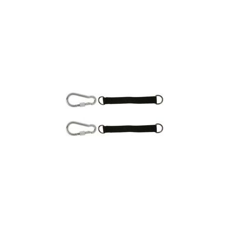 300 cm Baumschaukelgurt, robuste Hängegurte, Hängeset mit 2 D-Ring-Karabinern, für Camping, Terrasse, Hängematten und Schaukeln, 2 Stück (1/5)