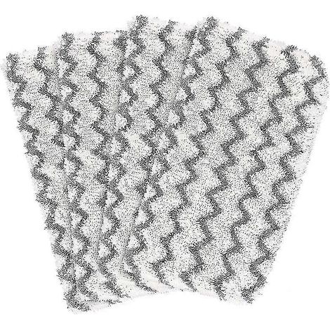 Lot de 4 lingettes lavables pour balai vapeur Shark S1000, S1000a, S1000c, S1000wm et S10001c. (1/5)