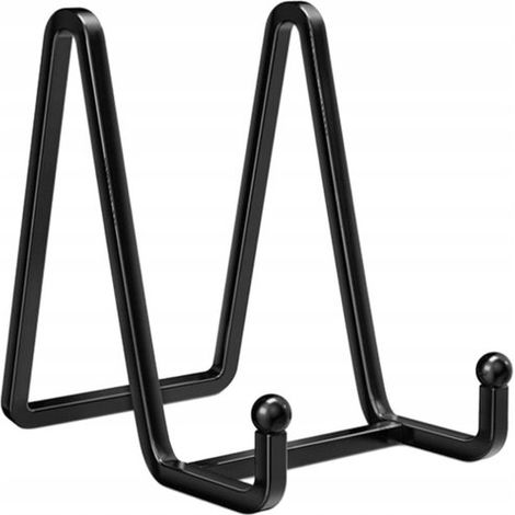 Minimalistische Metallstaffelei, schwarz, 119 cm (1/4)