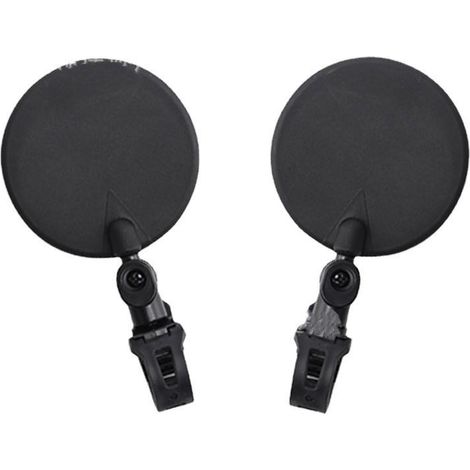 Miroirs de vélo réglables grand angle, rétroviseurs arrière convexes, lot de 2 pièces