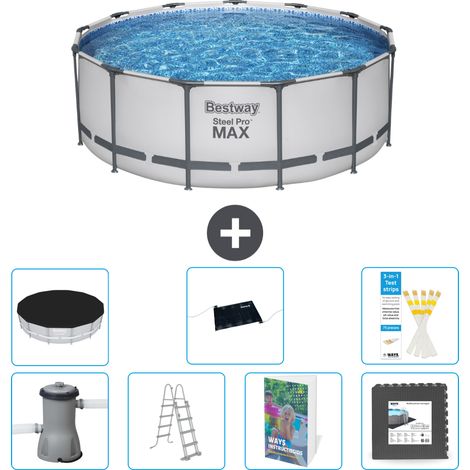 Bestway Steel Pro MAX Rund - 427x84 cm - 8-teilig S543