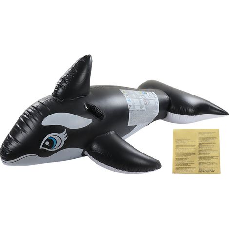 Riesen-Wal-Schwimmhilfe, PVC, schnell aufblasbar, ergonomisch, für Schwimmbäder, für Männer und Frauen