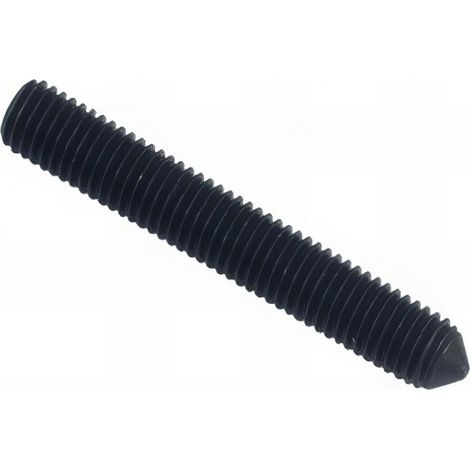 Vis sans tête 6 pans creux à bout pointeau STHC 10 x 35 mm Brut - Boite de 100 pcs - Fixtout HCPO1003501B