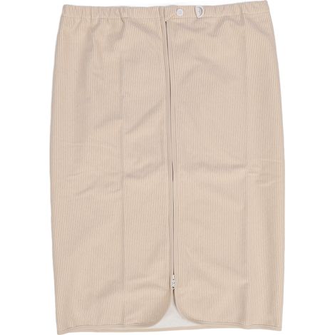 Housse matelas imperméable adulte réutilisable lavable coton absorbant avec fermeture éclair, jupe anti-fuite pour incontinence, beige taille L (1/5)