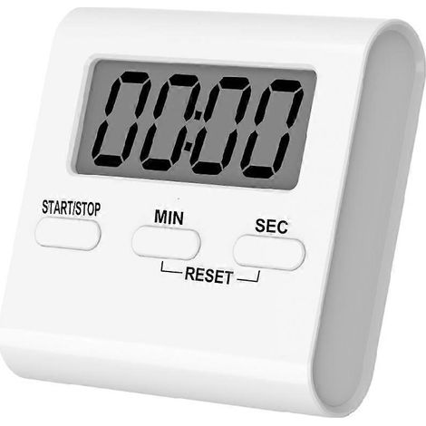 Küchentimer, große magnetische LCD-Digital-Küchen-Countdown-Timer-Stoppuhren