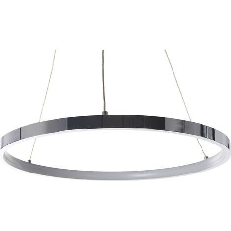 LED Hängeleuchte JORDAN Metall Silber